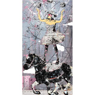 Juggler on Horseback, Print
