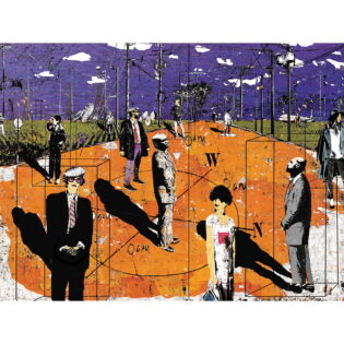 What Are We Searching For II, 48" x 64", Original