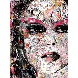 A Woman in Contemporary Society, 64" x 48", Original