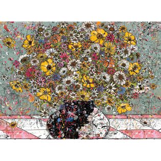 Flower Explosion, 60" x 84", Original